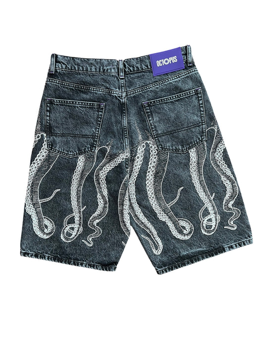Octopus Denim Outline Loose