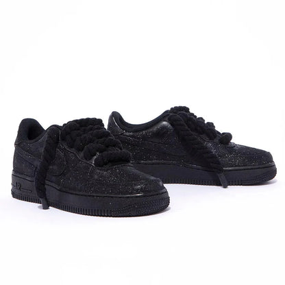 Air Force 1 Low Black Glitter