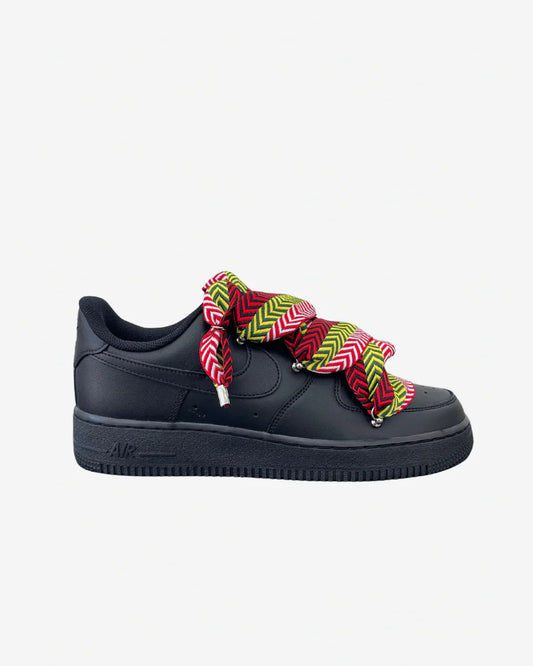 Air force 1 low Black Rope Laces Lanvin Multicolor