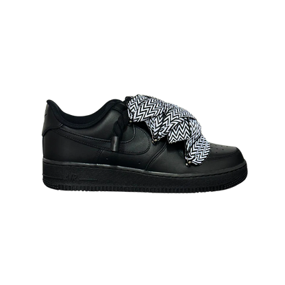 Air force 1 low Black Rope Laces Lanvin Black