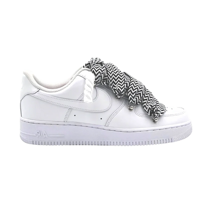 Air force 1 low White Rope Laces Lanvin Black