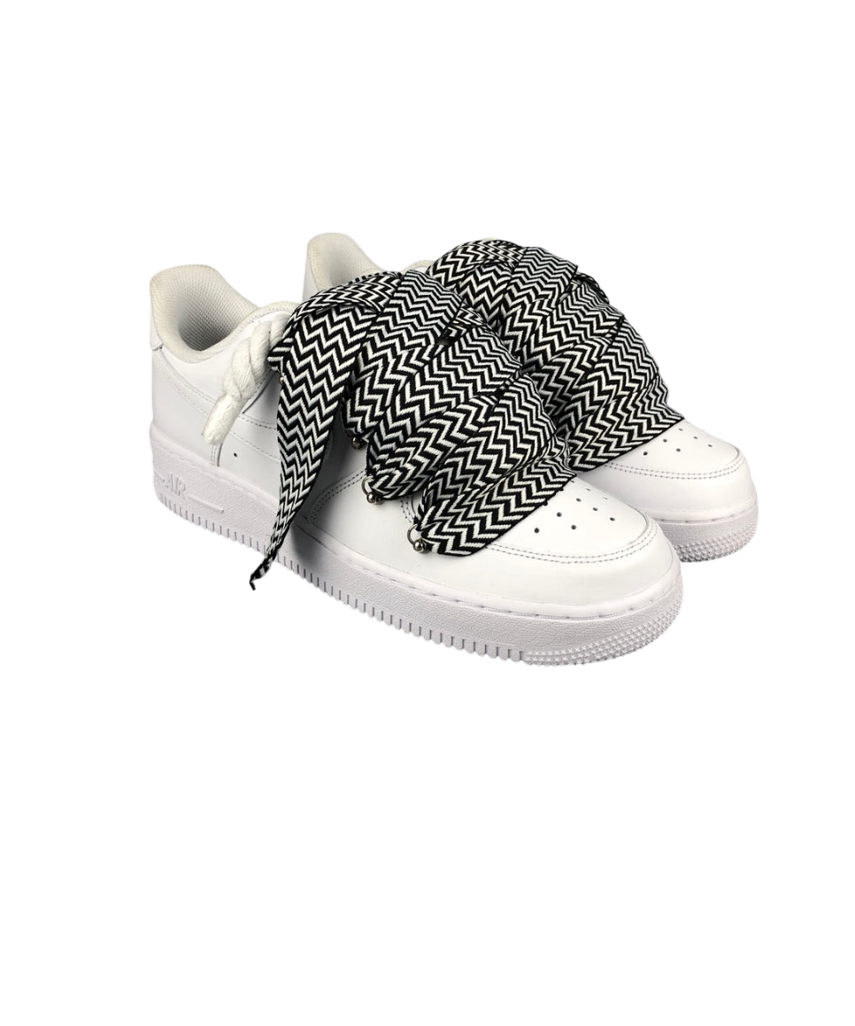 Air force 1 low White Rope Laces Lanvin Black
