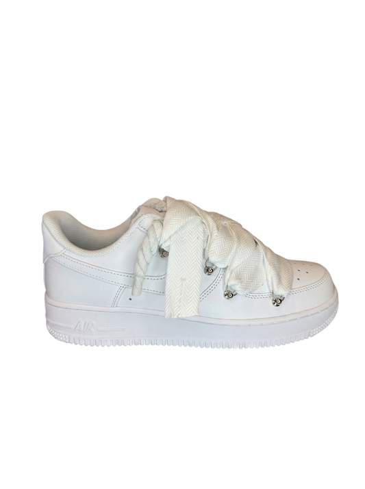 Air force 1 low White Rope Laces Lanvin White