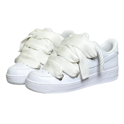 Air force 1 low White Rope Laces Lanvin White