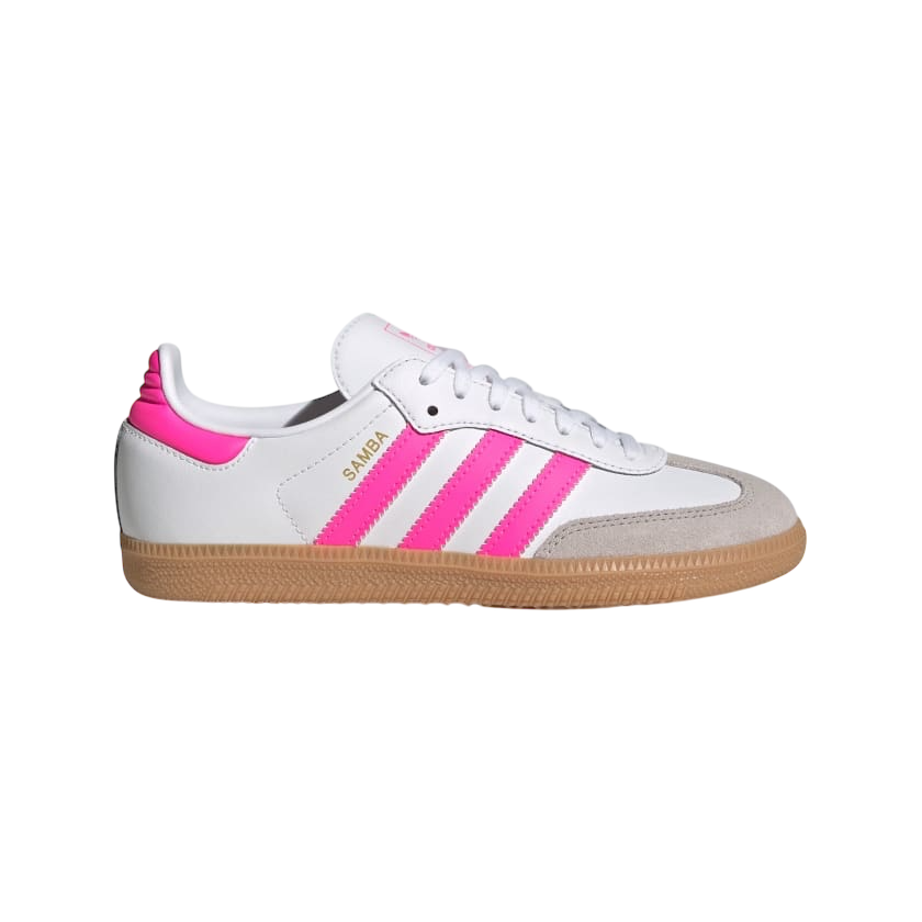 Samba OG White & Fucsia