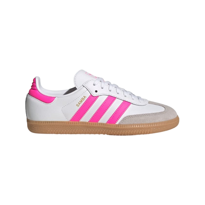 Samba OG White & Fucsia