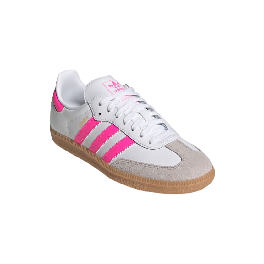 Samba OG White & Fucsia