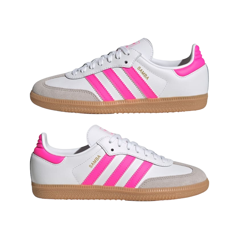 Samba OG White & Fucsia