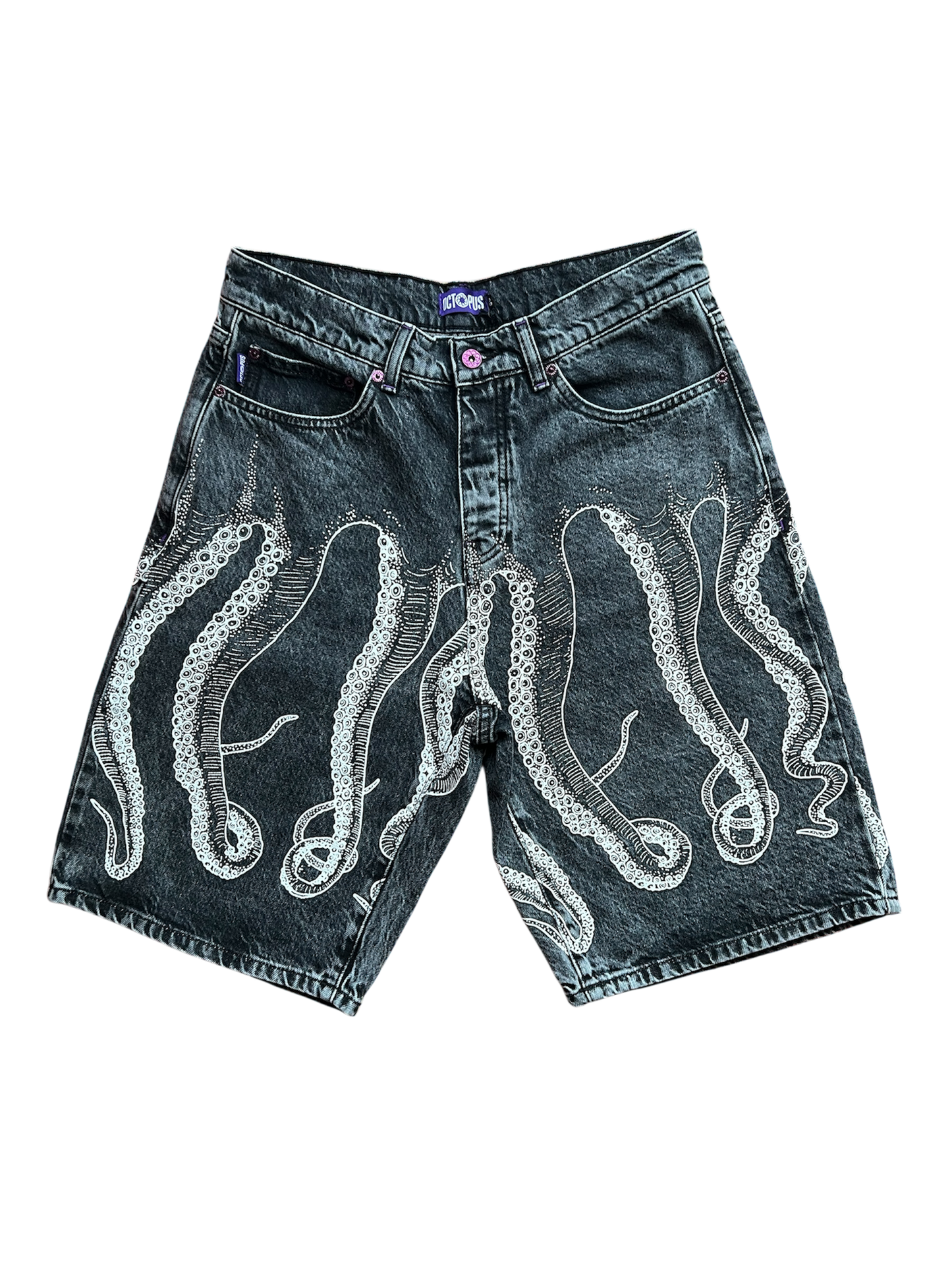 Octopus Denim Outline Loose