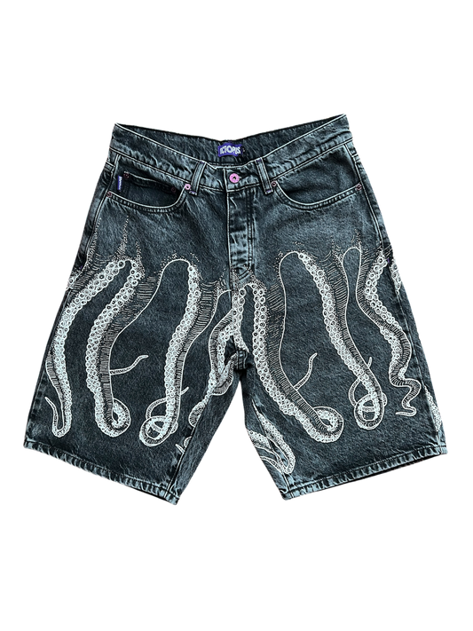 Octopus Denim Outline Loose