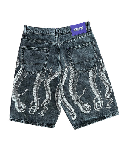 Octopus Denim Outline Loose