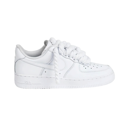 Air Force 1 Low White Rope laces White