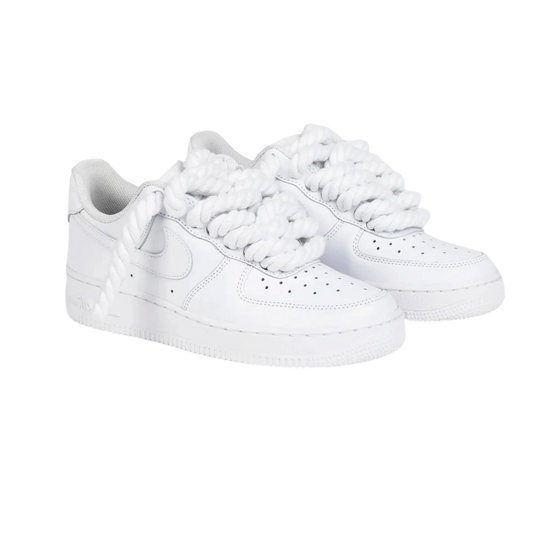 Air Force 1 Low White Rope laces White